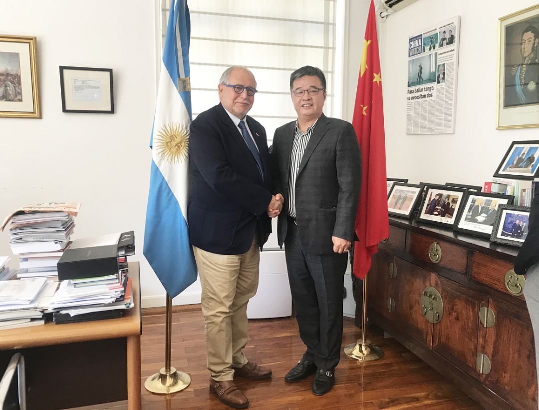 阿根廷駐華大使會見國投盛世董事長劉嚴(yán)蓬一行-國投盛世